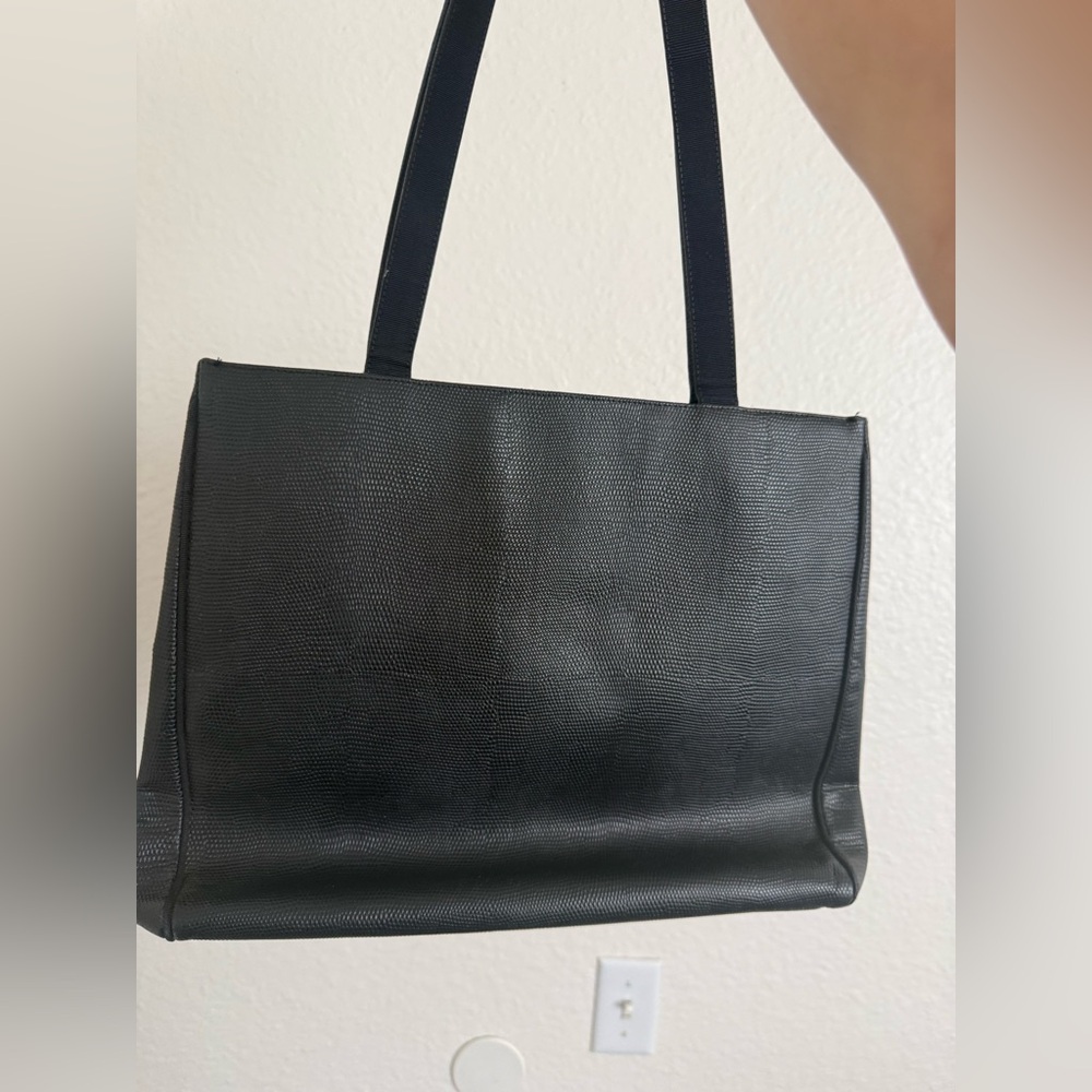 Ferragamo lizard embossed tote - Picture 4 of 6